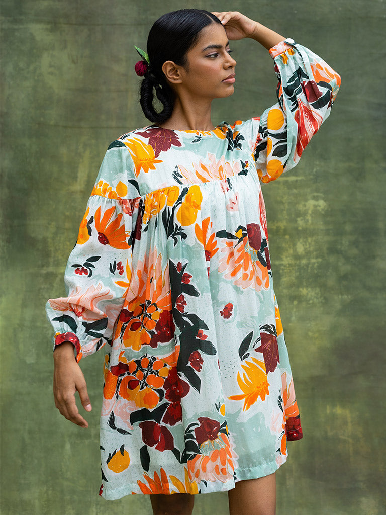 Tyana Printed Dress DRESSES Doodlage