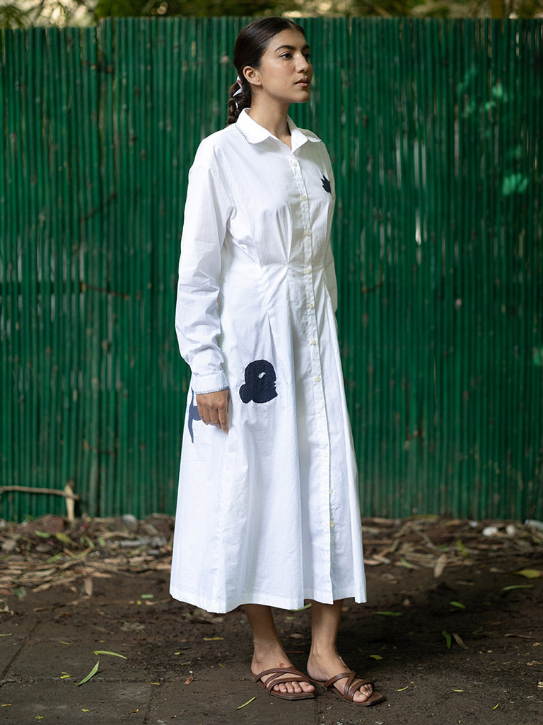 Cecile White Dress DRESSES Doodlage