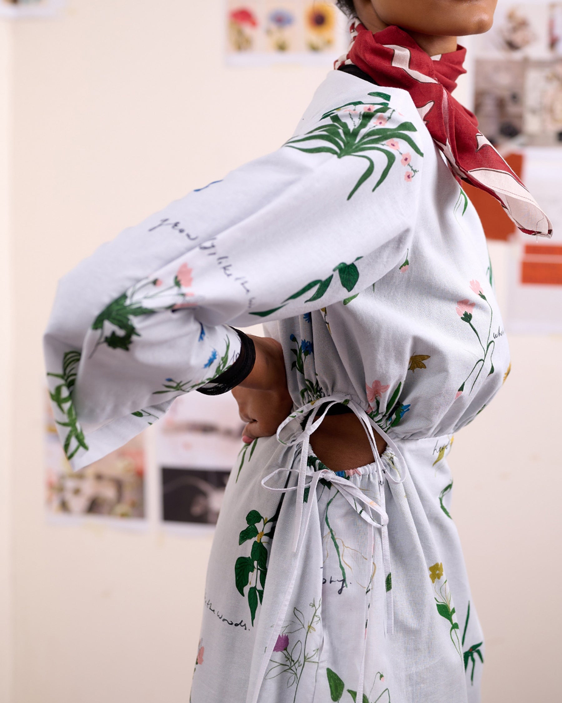 Aurielle Printed Dress DRESSES Doodlage