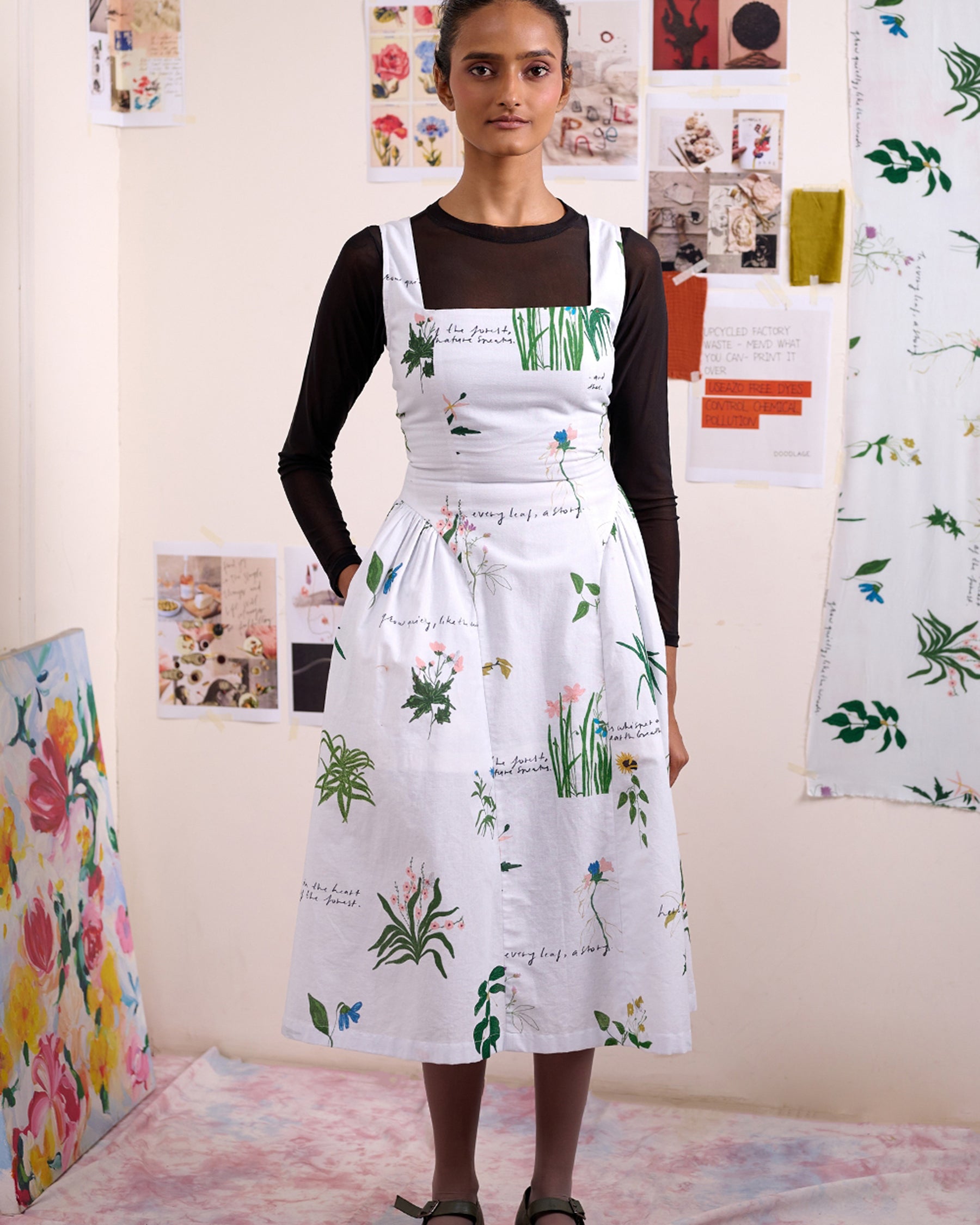 Kyren Printed Dress DRESSES Doodlage