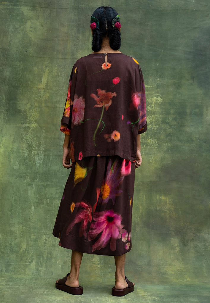 Hazel Printed Top TOPS Doodlage