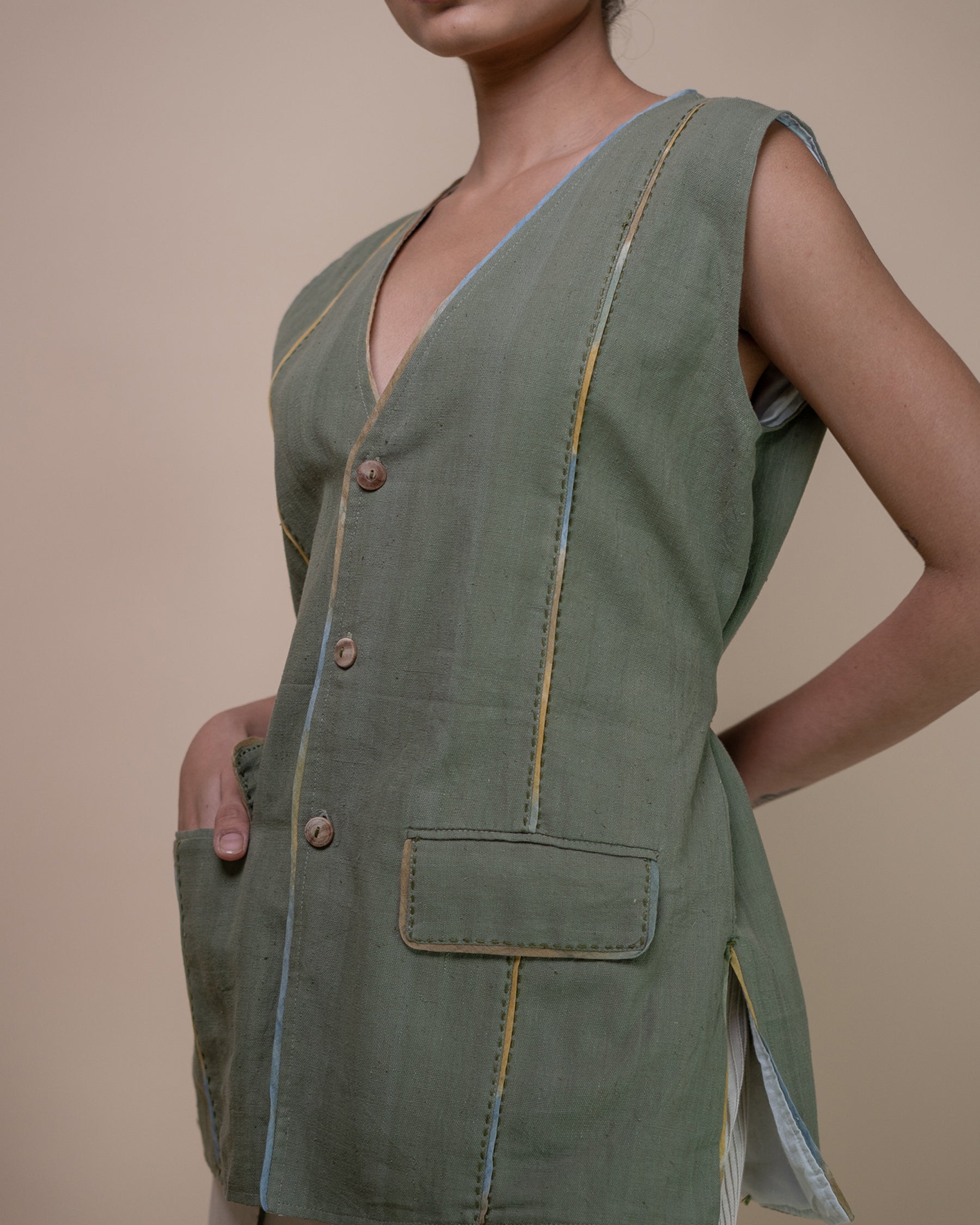 Meadows Unisex Long Vest JACKETS IKKIVI