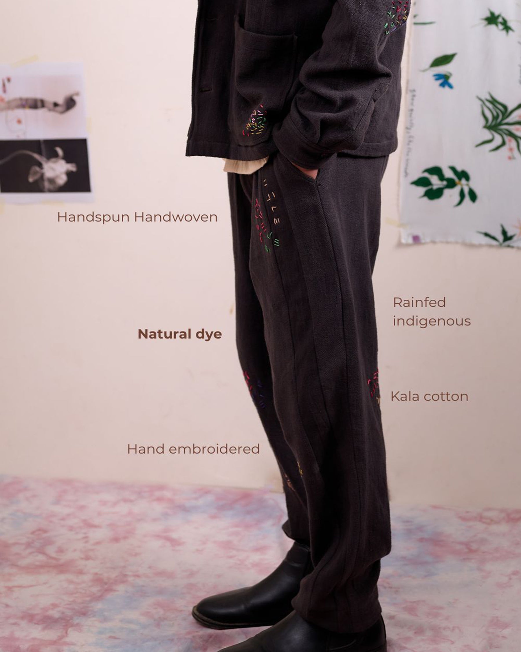 Oren Grey Pants BOTTOMS Doodlage