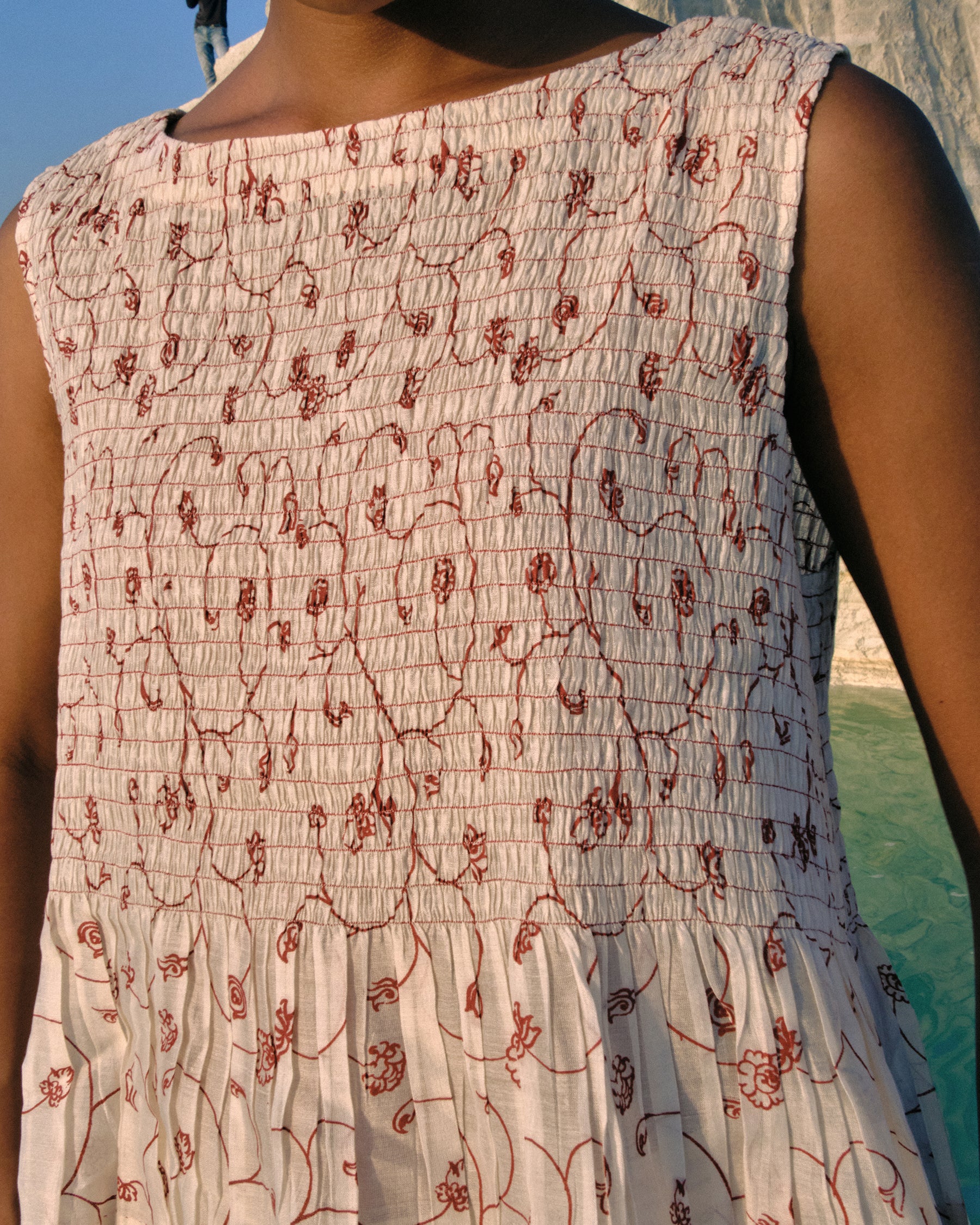 Zeya Ruching Top TOPS Ahmev