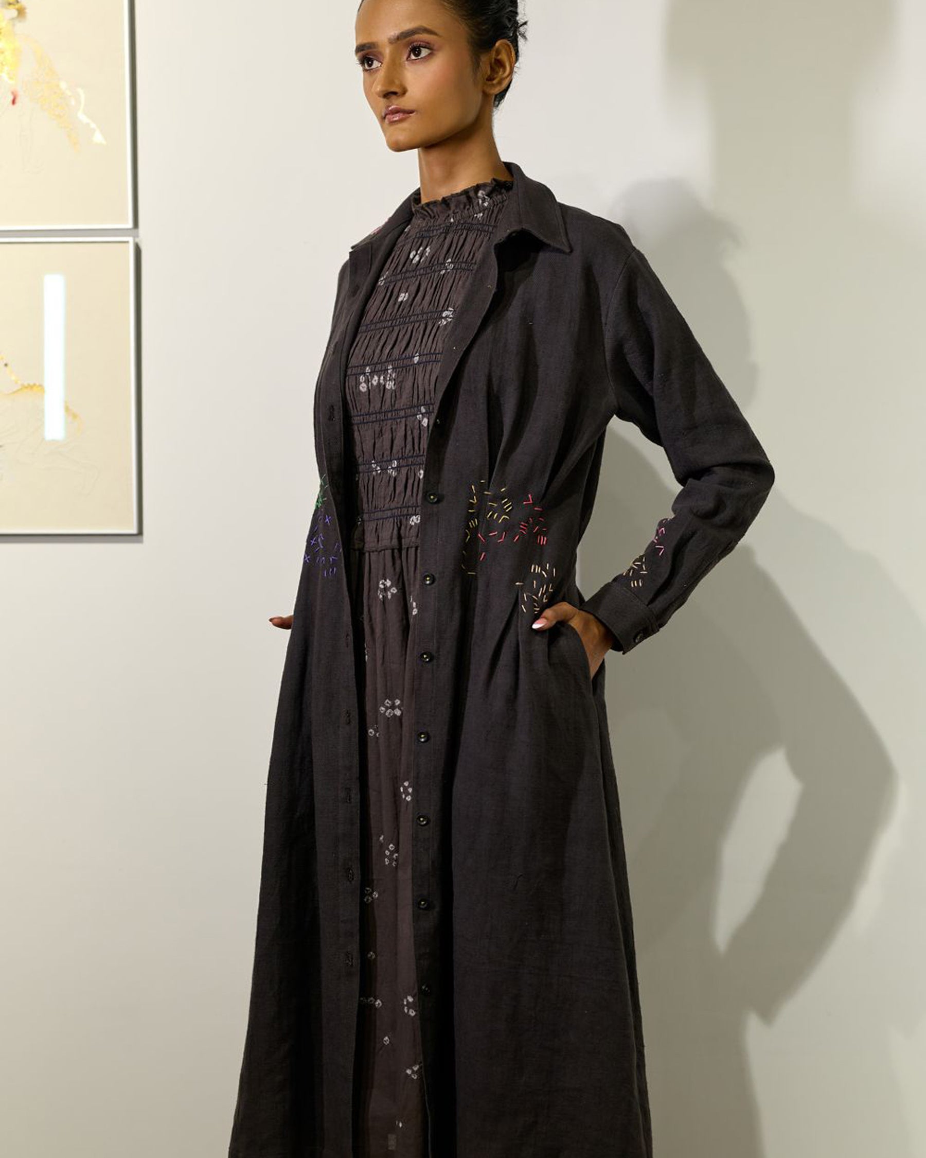 Cecile Embroidered Dress DRESSES Doodlage