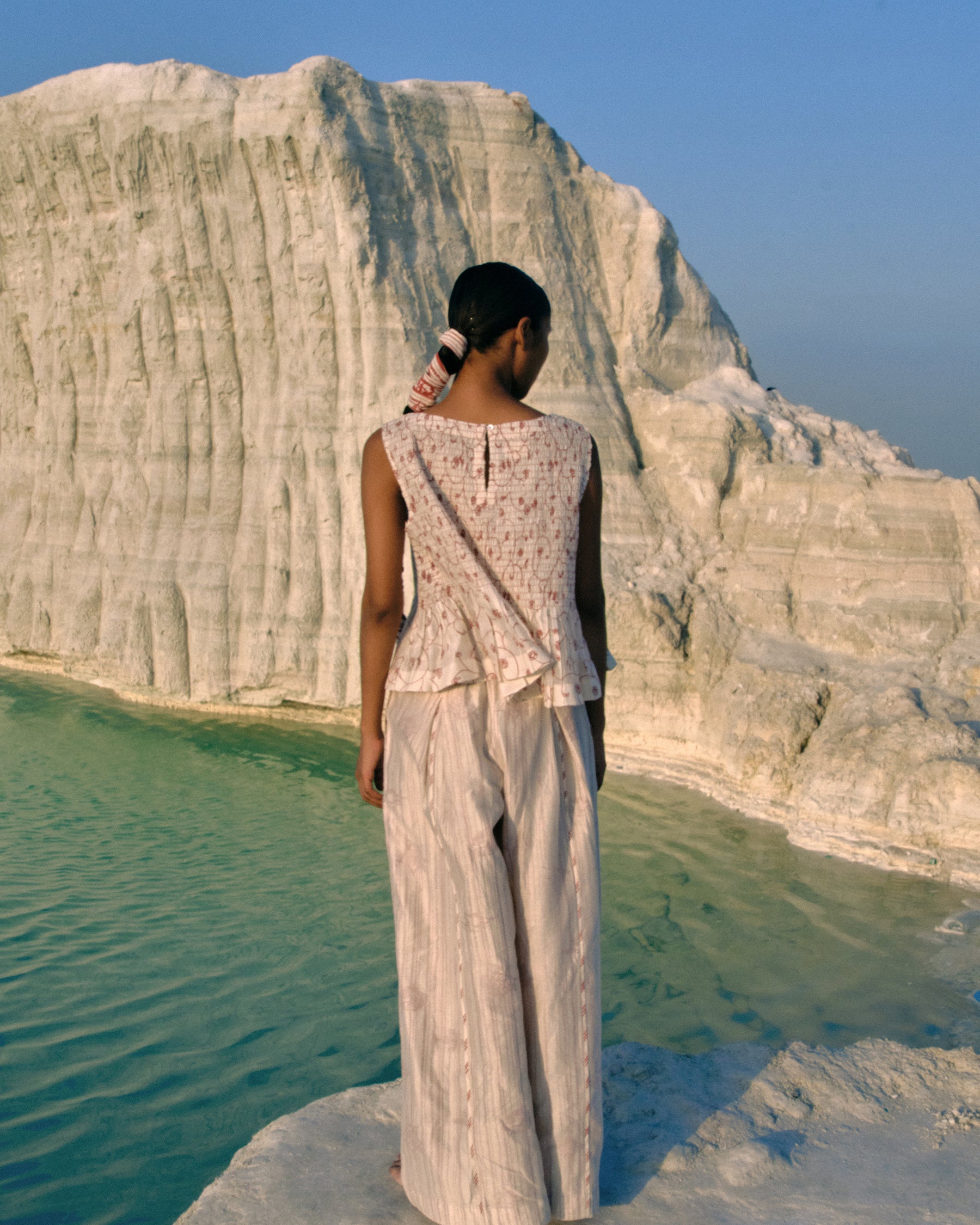 Zeya Ruching Top TOPS Ahmev
