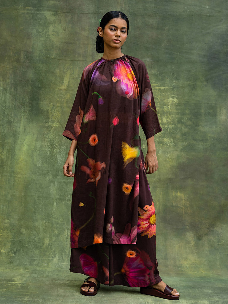 Rehno Floral Pants BOTTOMS Doodlage