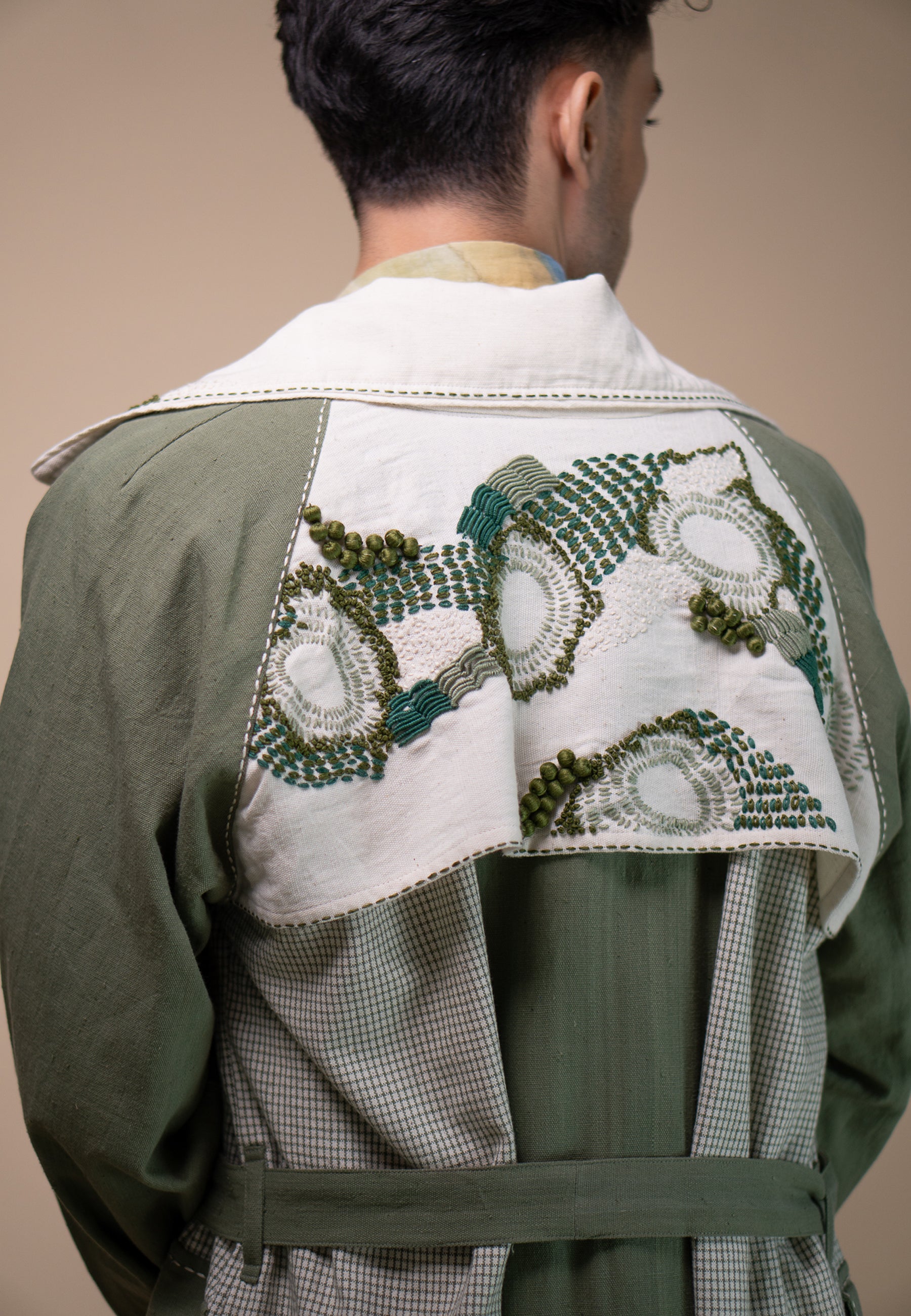 Meadows Unisex Colour Blocked Trench JACKETS IKKIVI