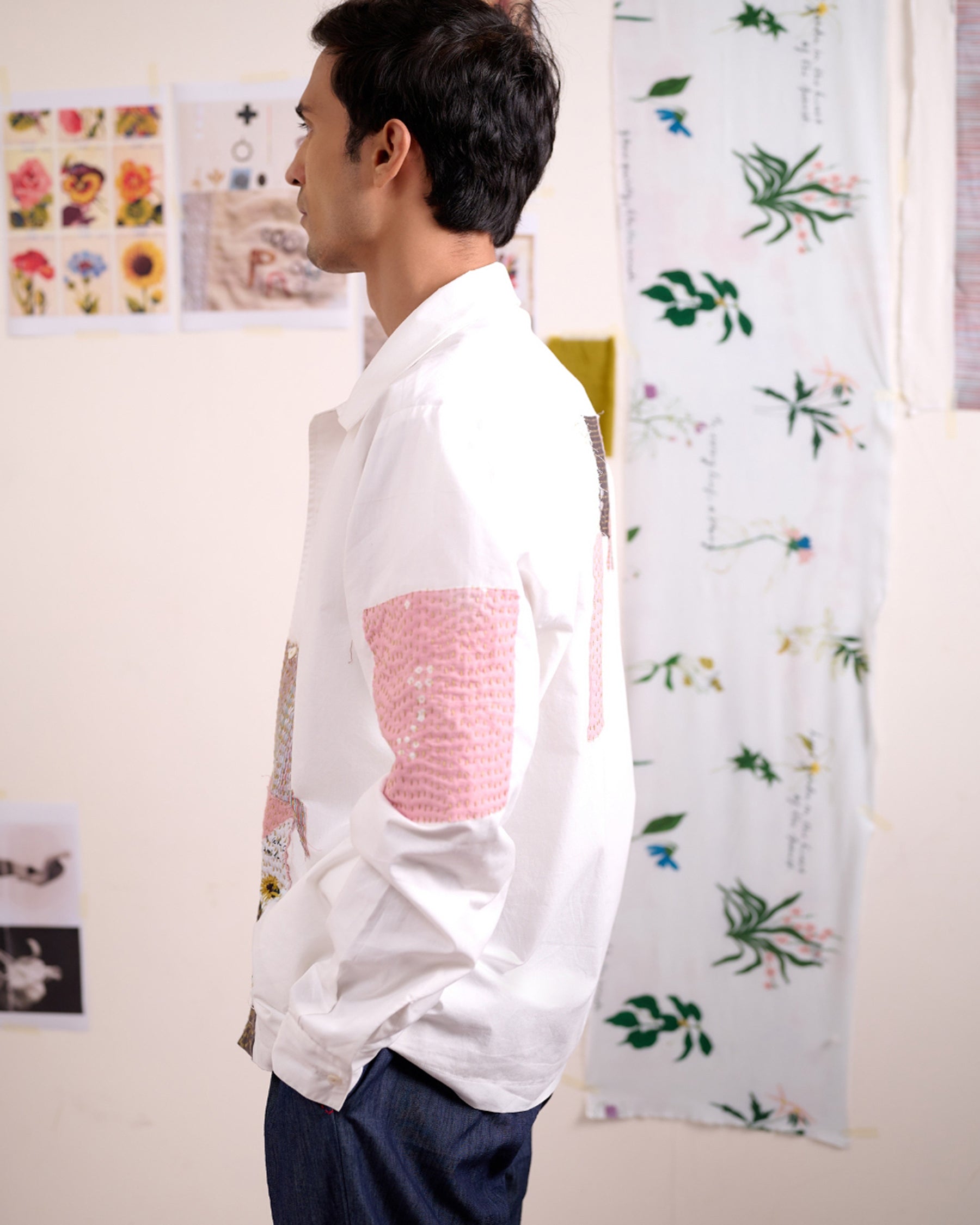 Novelle Patchwork Unisex Shirt TOPS Doodlage