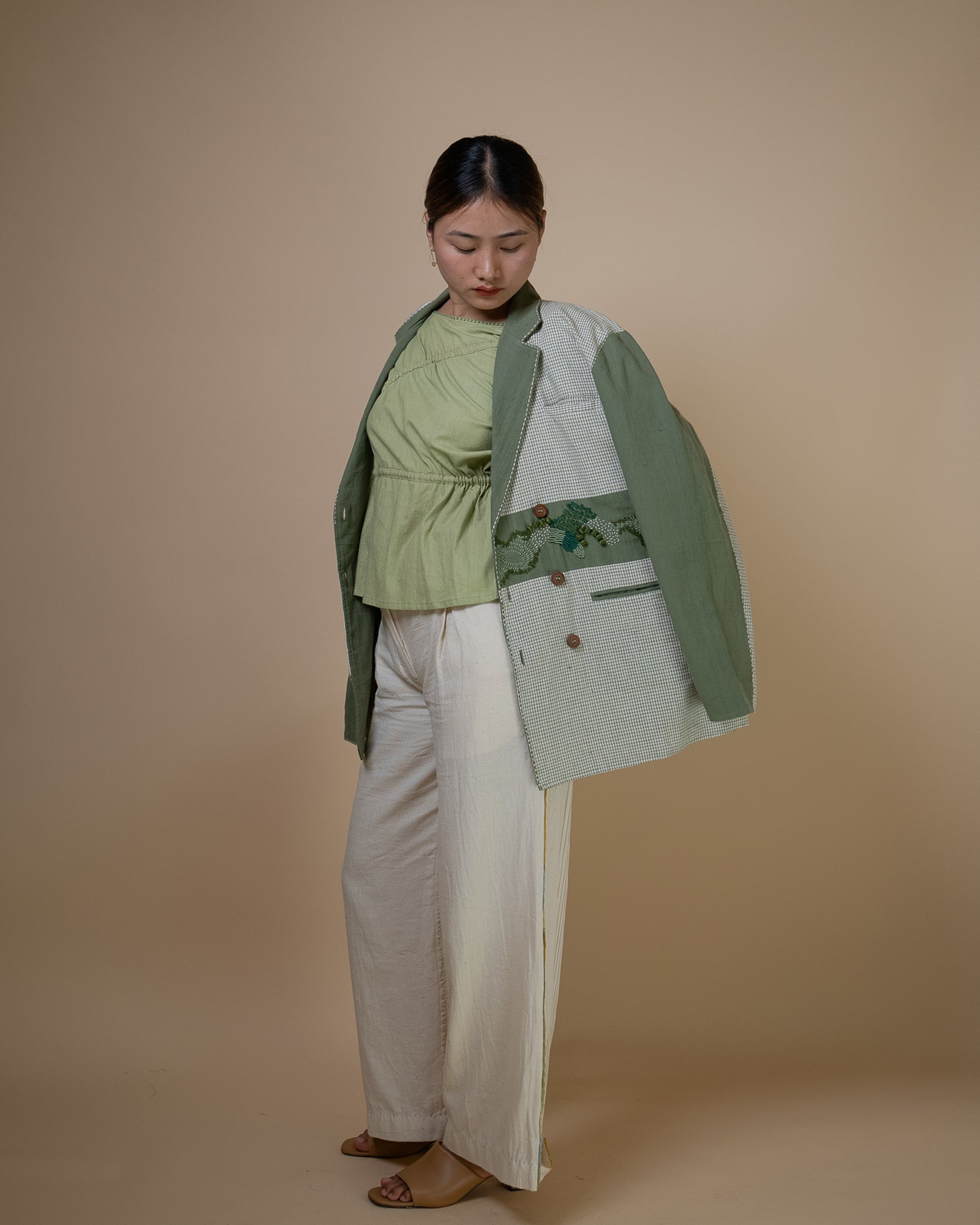 Meadows Unisex Double Breasted Blazer JACKETS IKKIVI