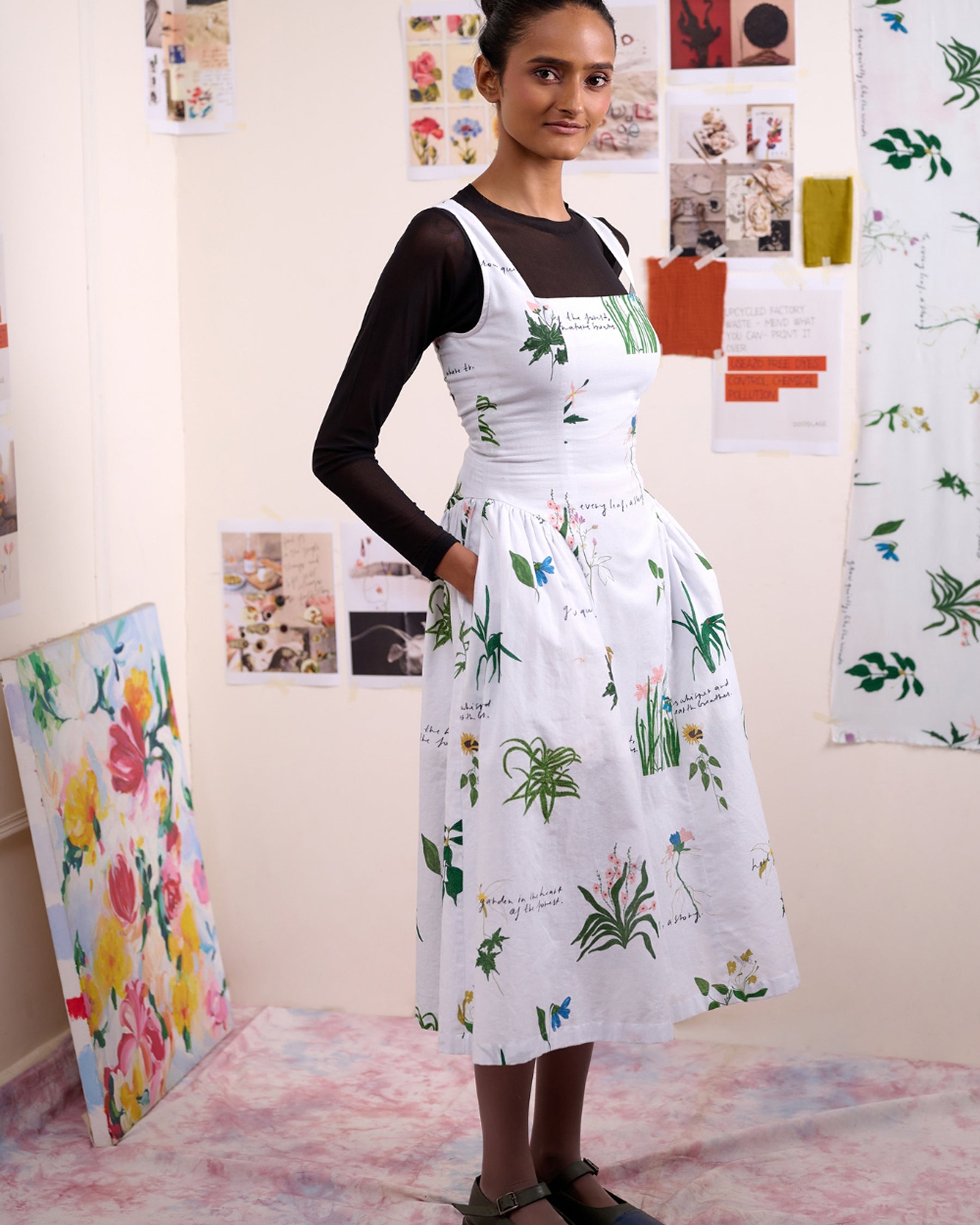 Kyren Printed Dress DRESSES Doodlage