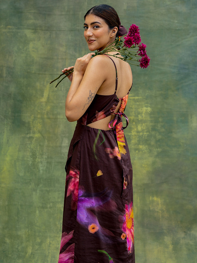 Lucie Printed Dress DRESSES Doodlage