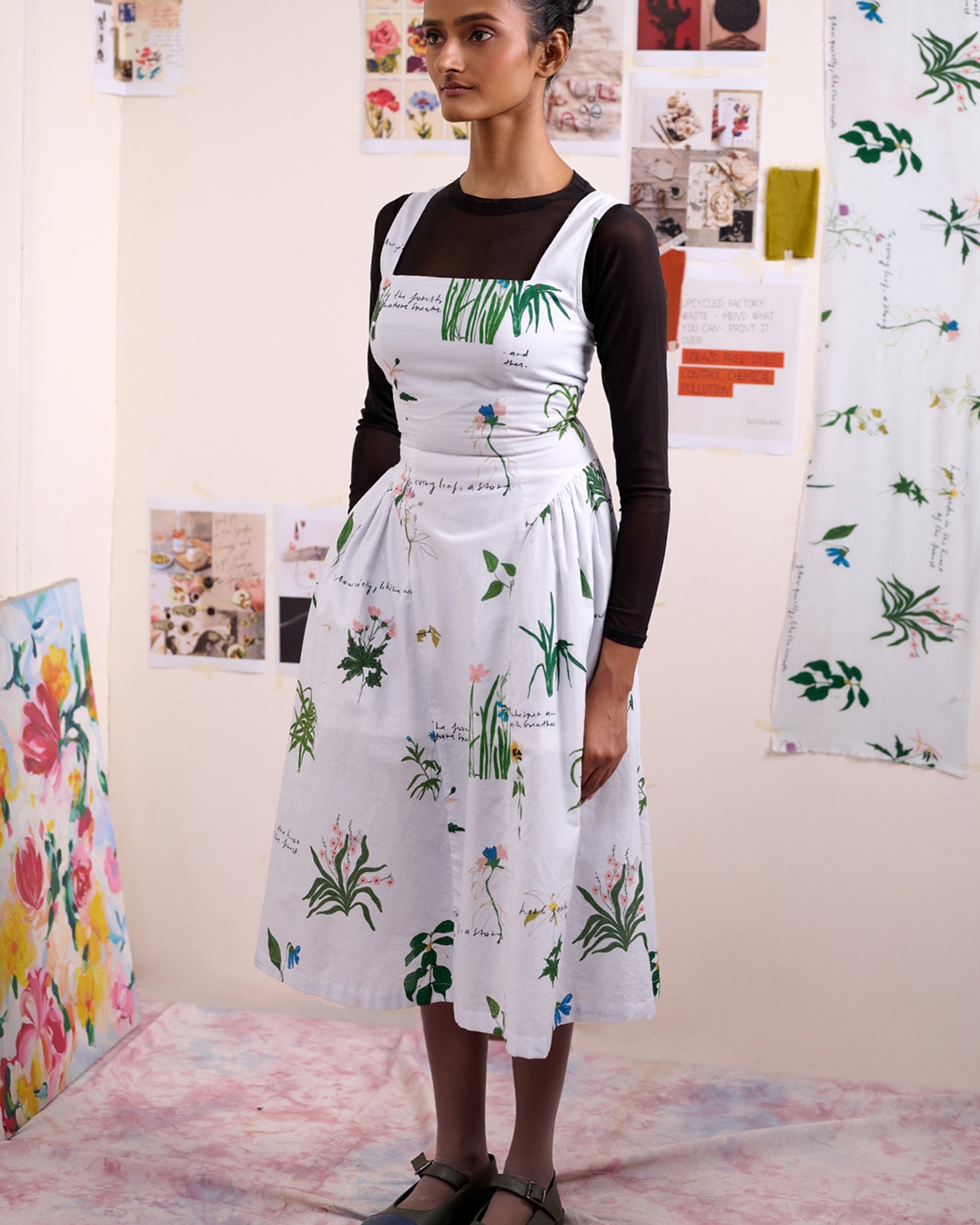 Kyren Printed Dress DRESSES Doodlage