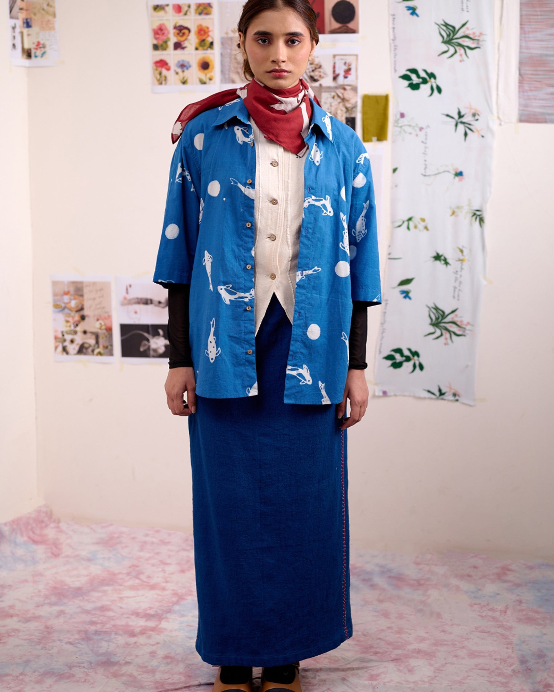 Abby Embroidered Skirt BOTTOMS Doodlage