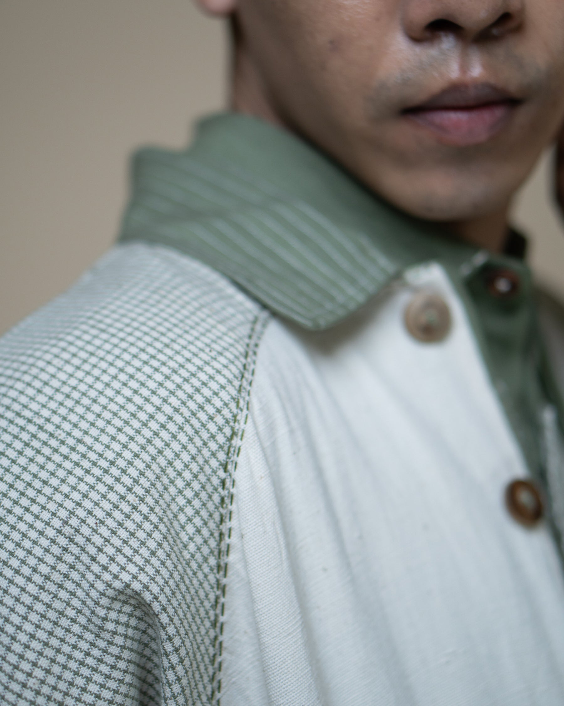 Meadows Unisex Colour Blocked Shirt Jacket JACKETS IKKIVI