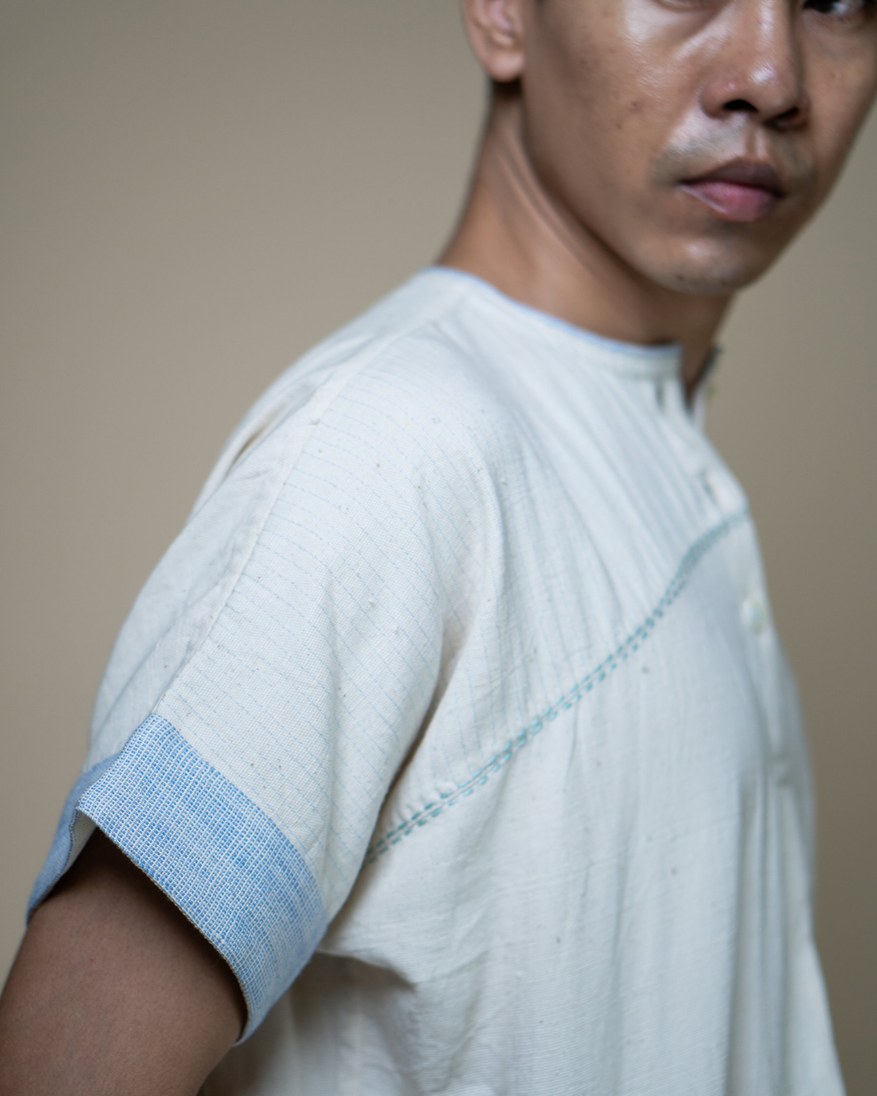 Meadows Unisex Yoke Detail Shirt TOPS IKKIVI