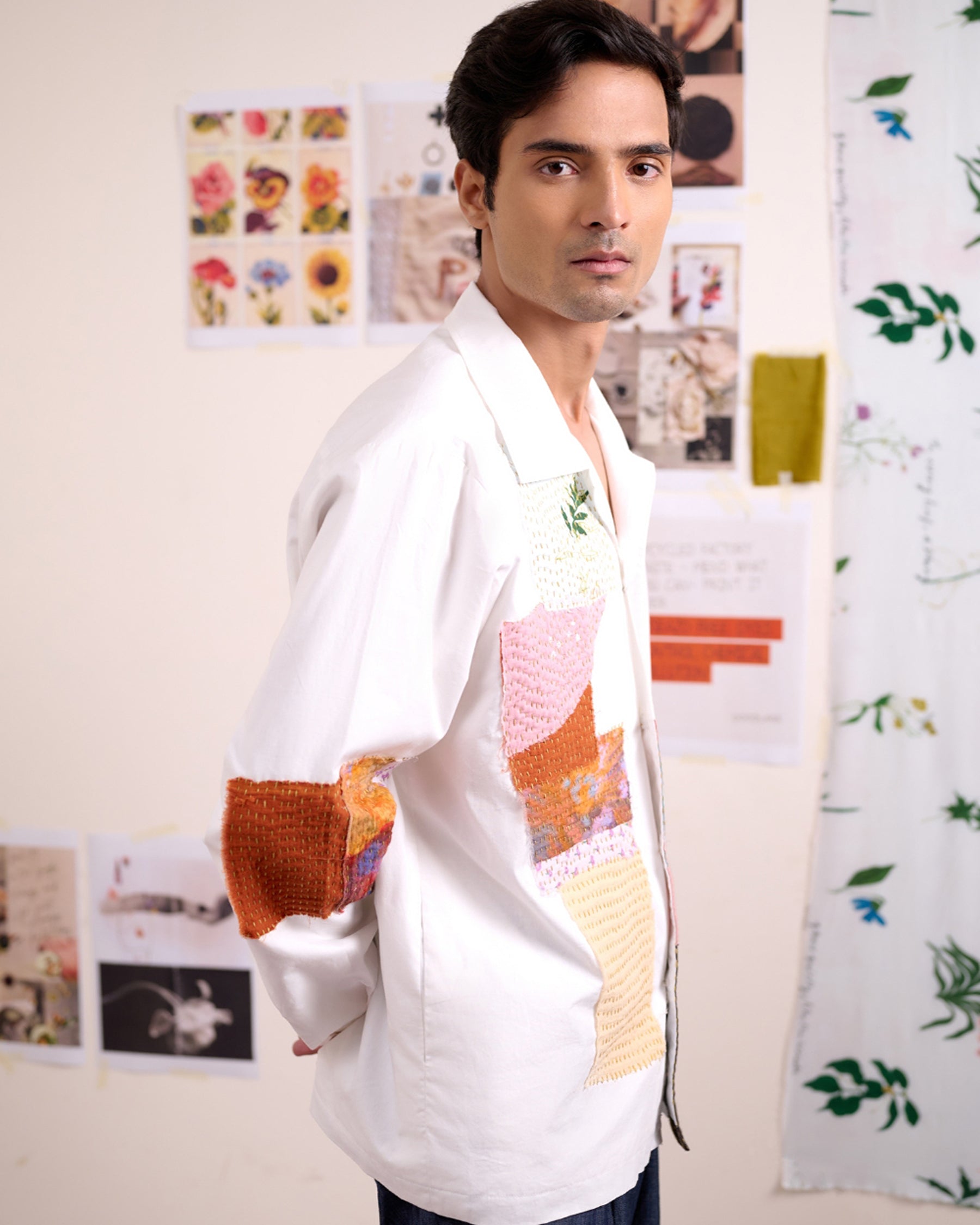 Novelle Patchwork Unisex Shirt TOPS Doodlage