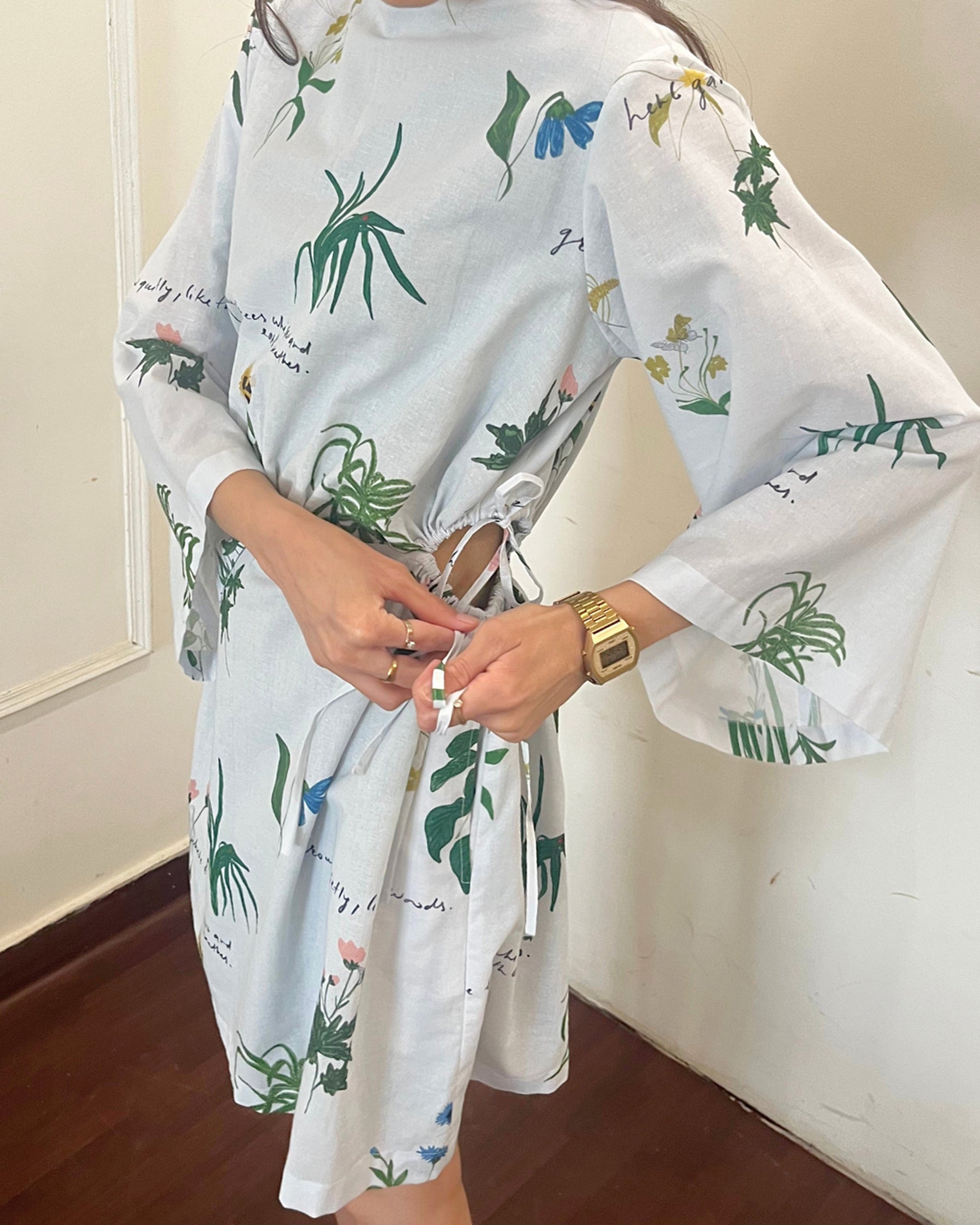 Aurielle Printed Dress DRESSES Doodlage