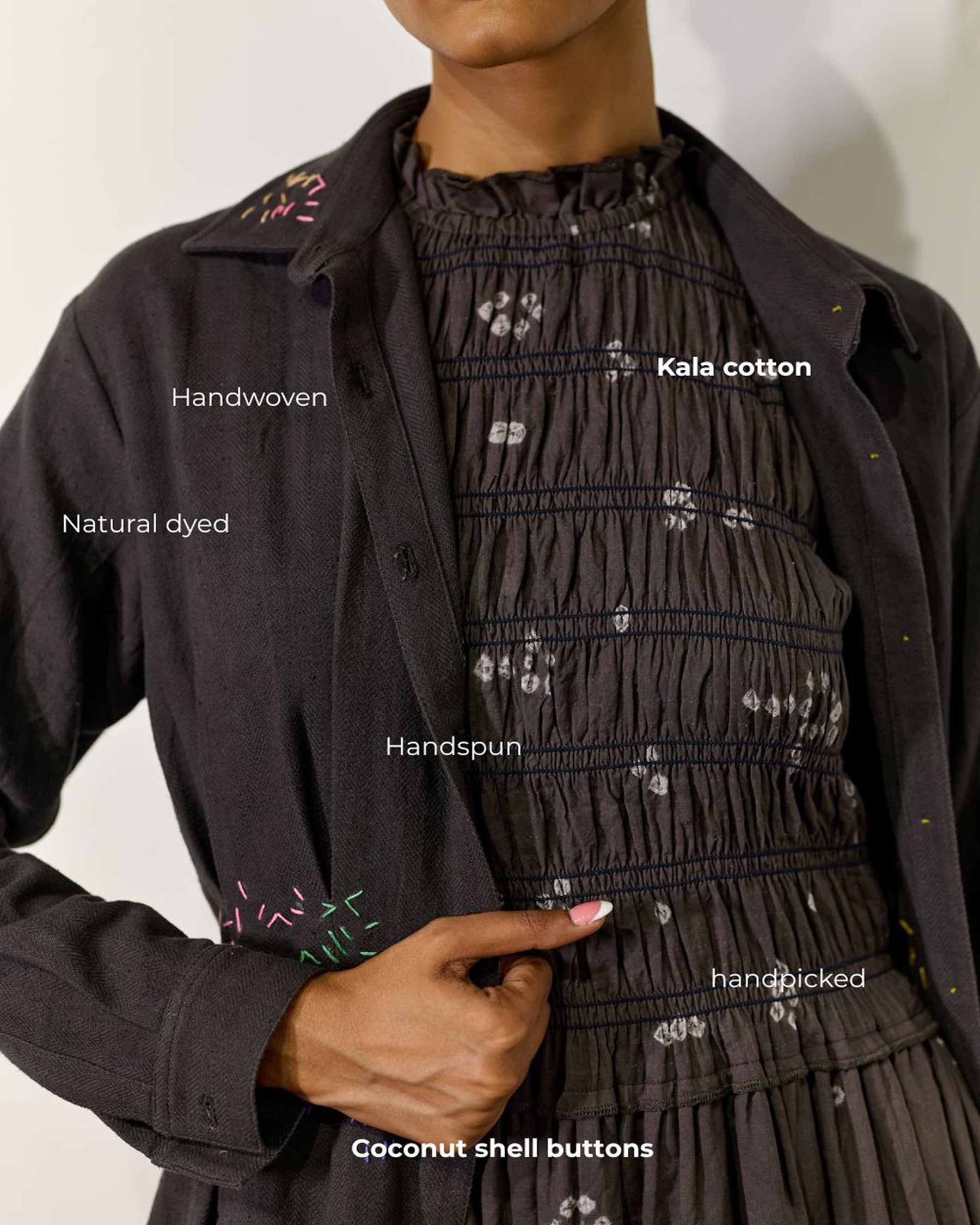 Cecile Embroidered Dress DRESSES Doodlage