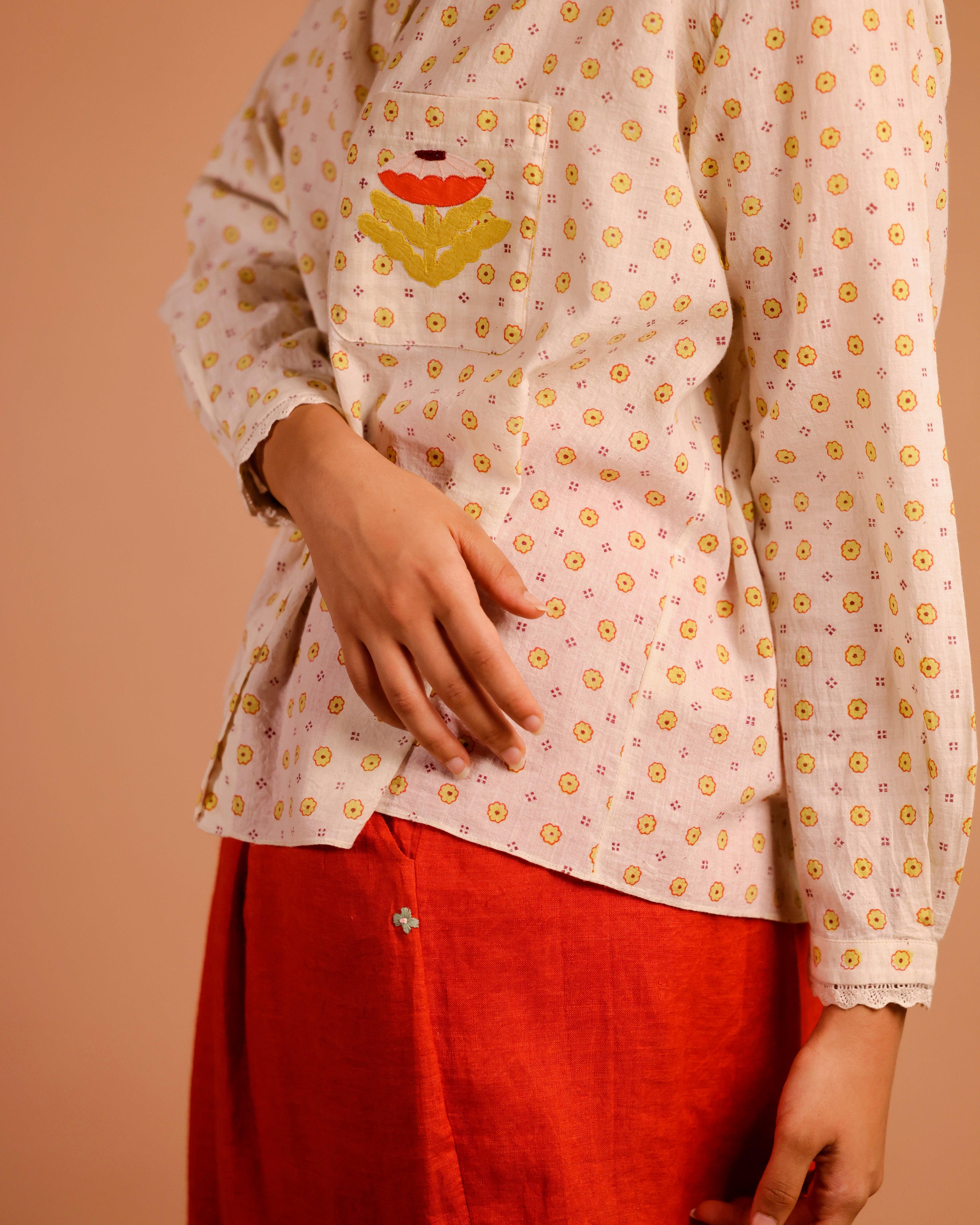 Pocket Full of Posies Shirt TOPS IKKIVI