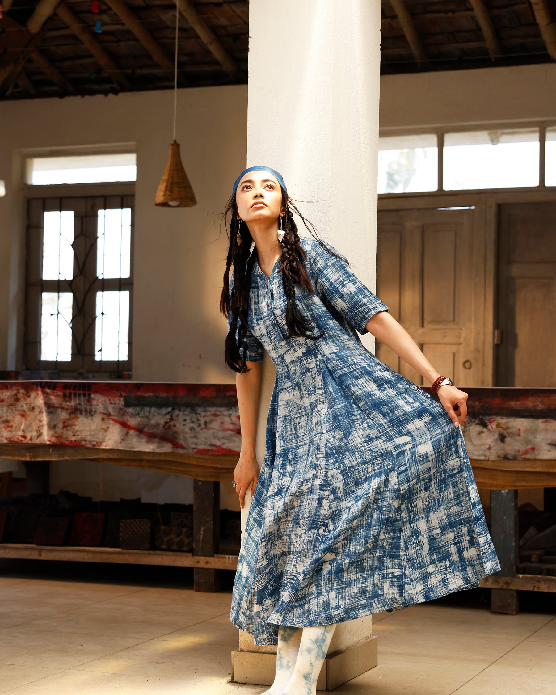 The Lunara Dress DRESSES IKKIVI