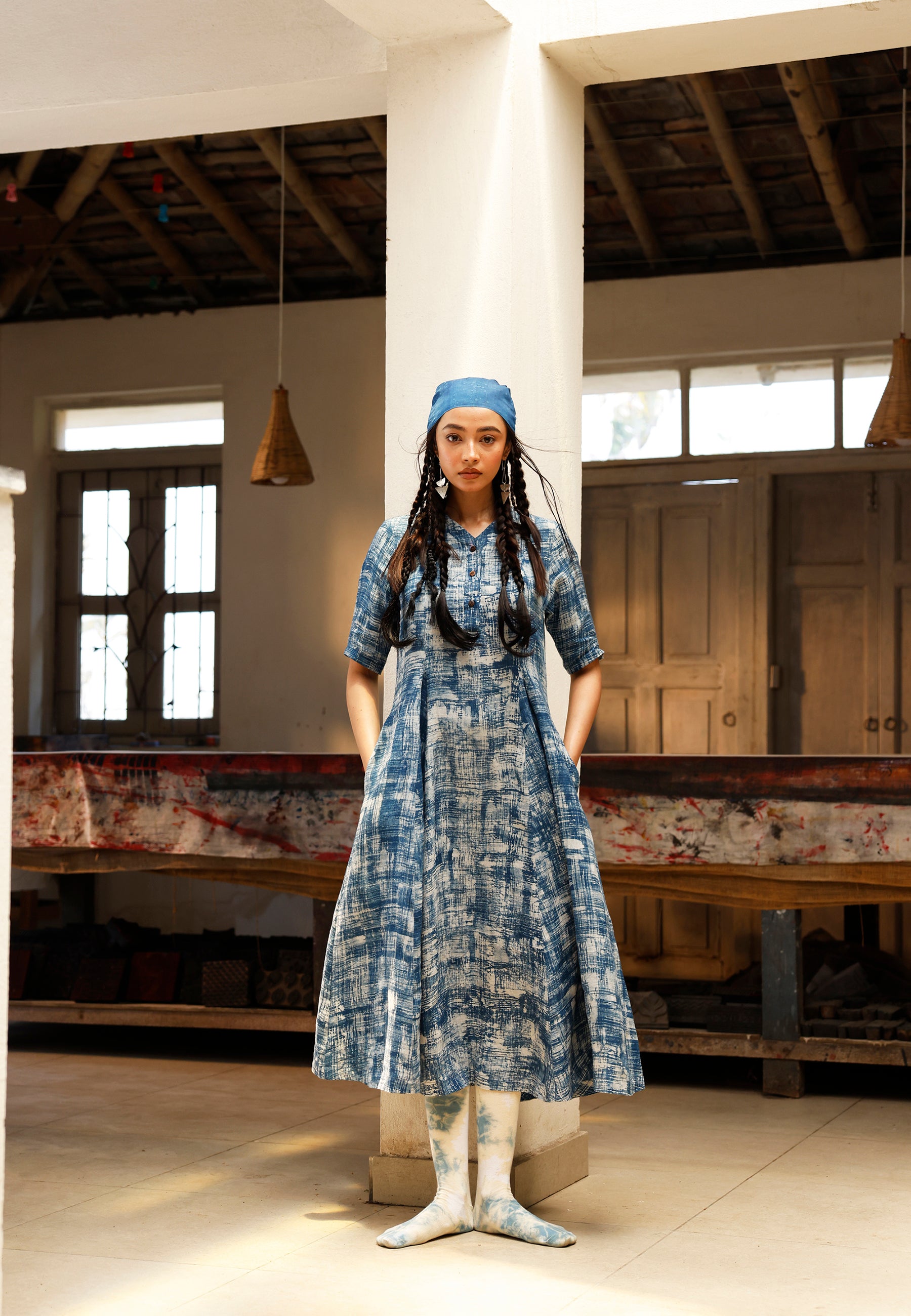 The Lunara Dress DRESSES IKKIVI
