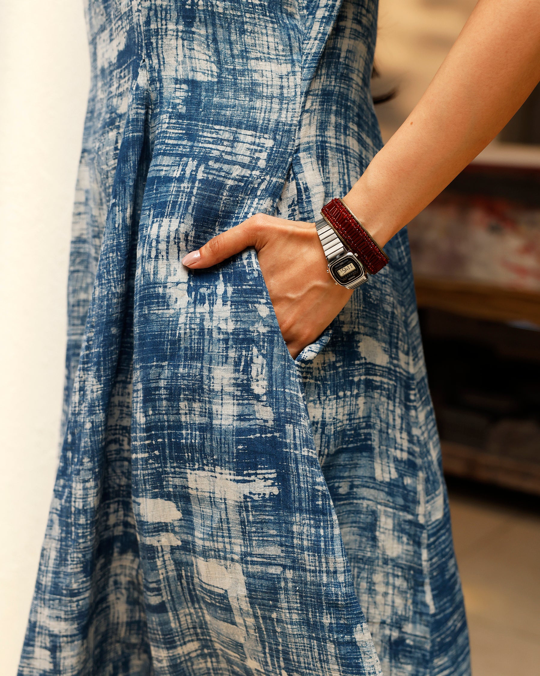 The Lunara Dress DRESSES IKKIVI