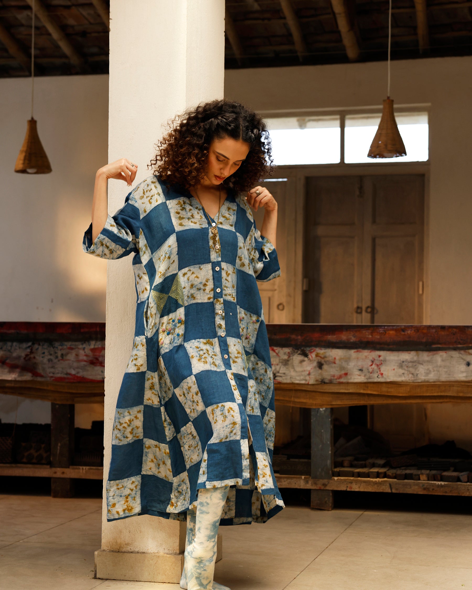 The Ebha Mosaic Dress DRESSES IKKIVI