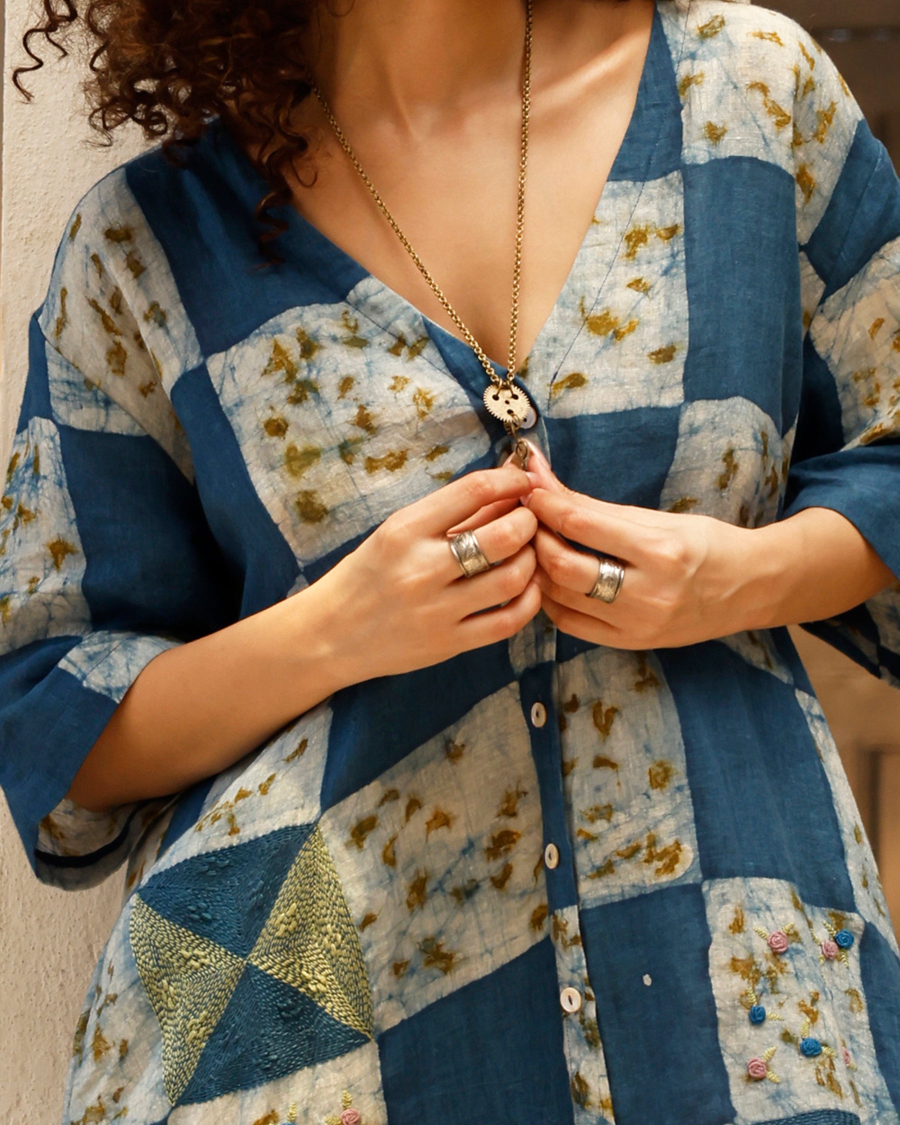 The Ebha Mosaic Dress DRESSES IKKIVI