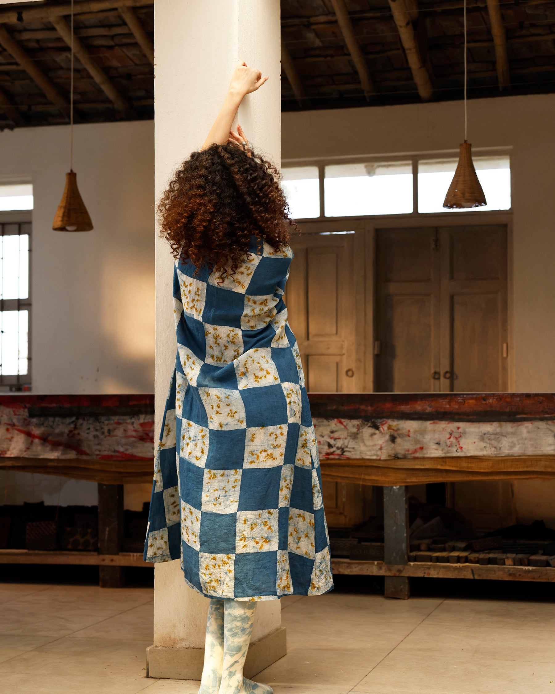 The Ebha Mosaic Dress DRESSES IKKIVI
