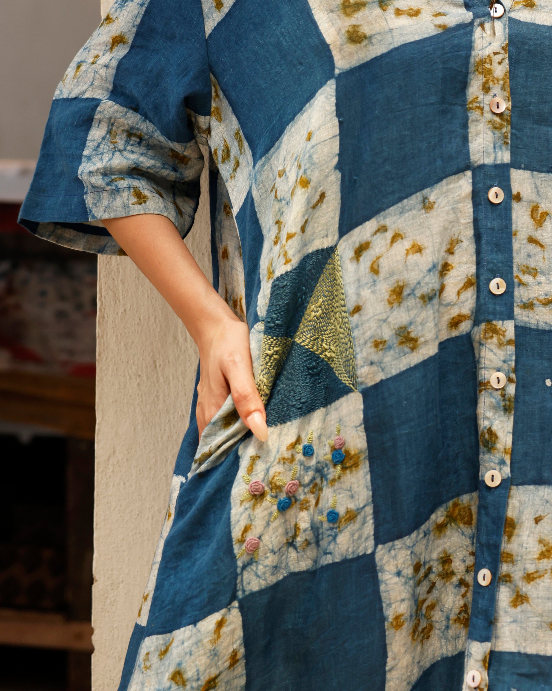 The Ebha Mosaic Dress DRESSES IKKIVI
