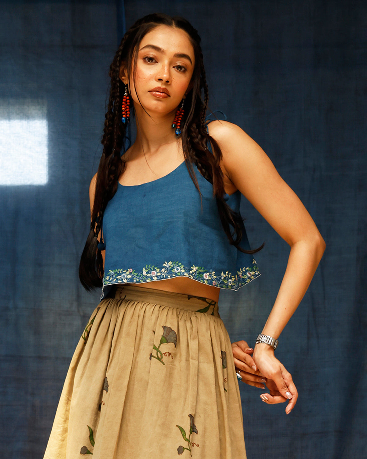 The Bluenn Crop Top TOPS IKKIVI