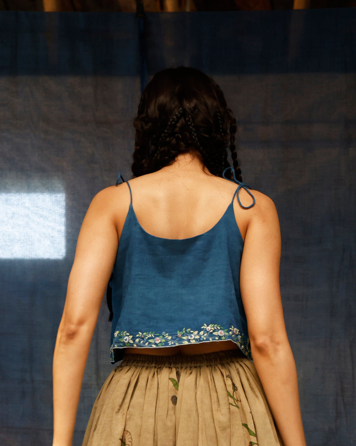 The Bluenn Crop Top TOPS IKKIVI