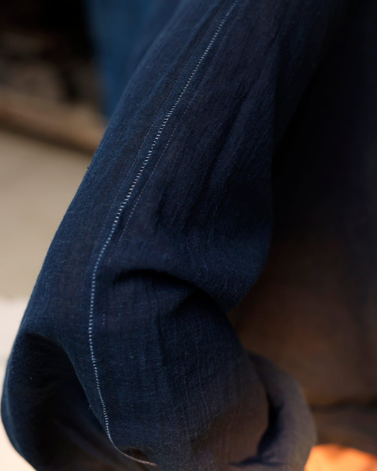 Indigo Quietude Shirt TOPS IKKIVI