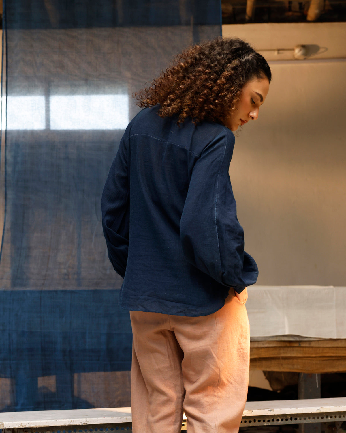Kattha Dyed Earthbound Pant BOTTOMS IKKIVI