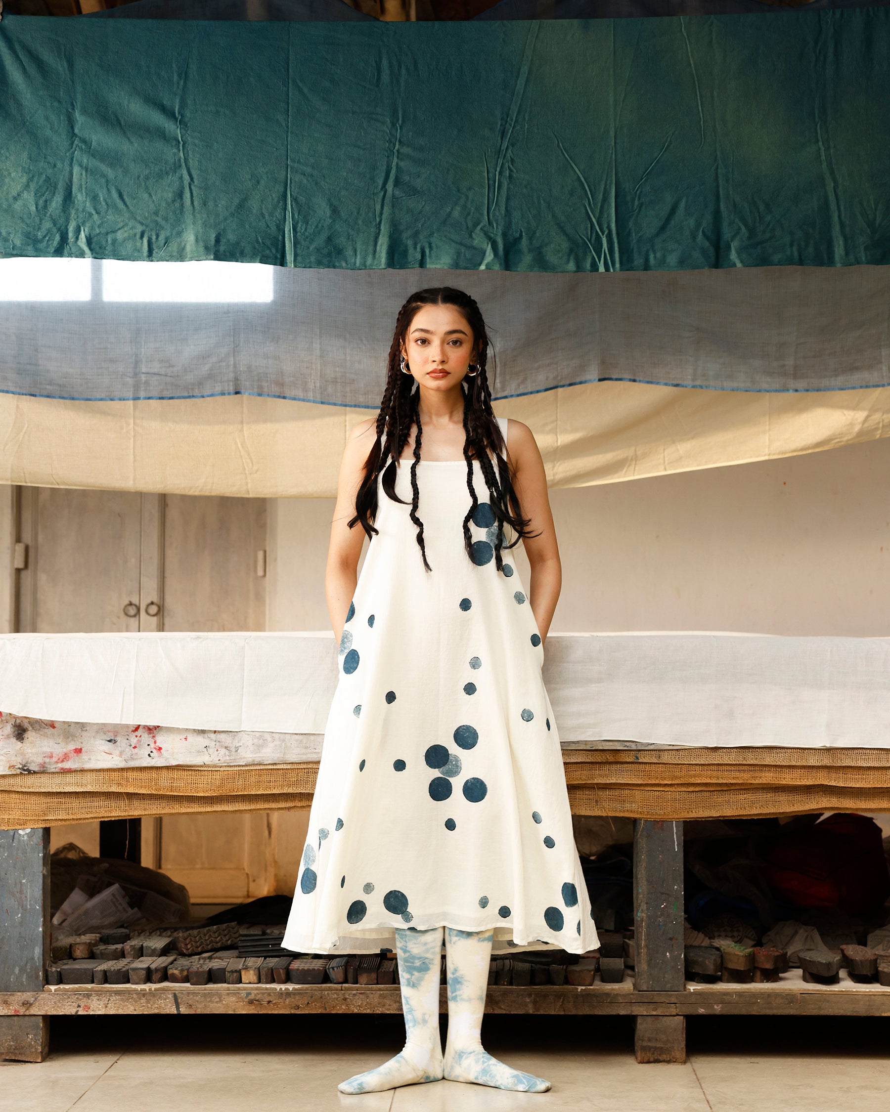 The Echo Slip Dress DRESSES IKKIVI
