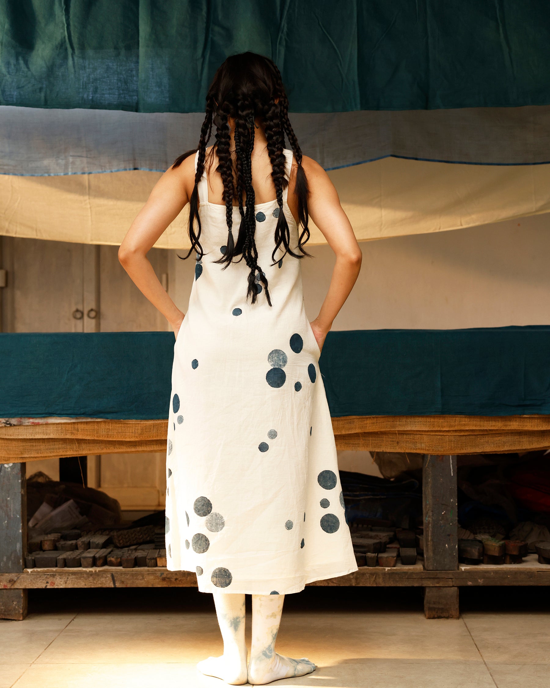 The Echo Slip Dress DRESSES IKKIVI