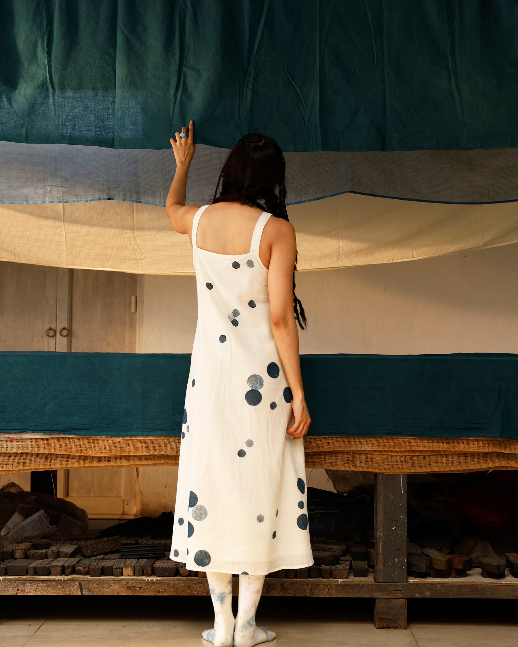 The Echo Slip Dress DRESSES IKKIVI