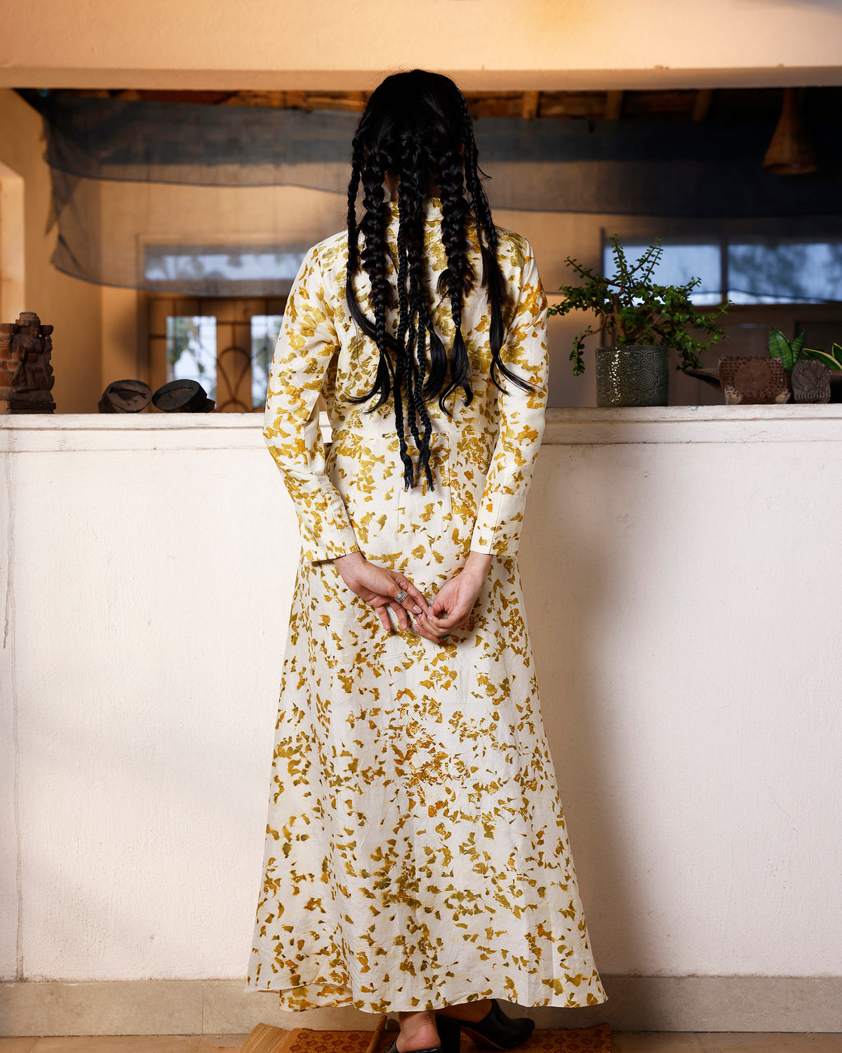 The Marigold Reverie Wrap Dress DRESSES IKKIVI