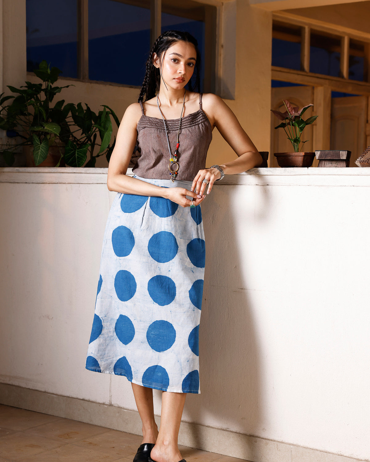 Indigo Orbit Skirt BOTTOMS IKKIVI