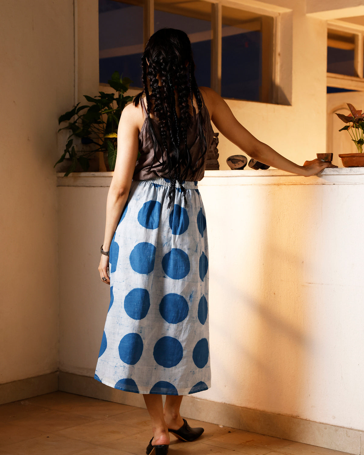 Indigo Orbit Skirt BOTTOMS IKKIVI