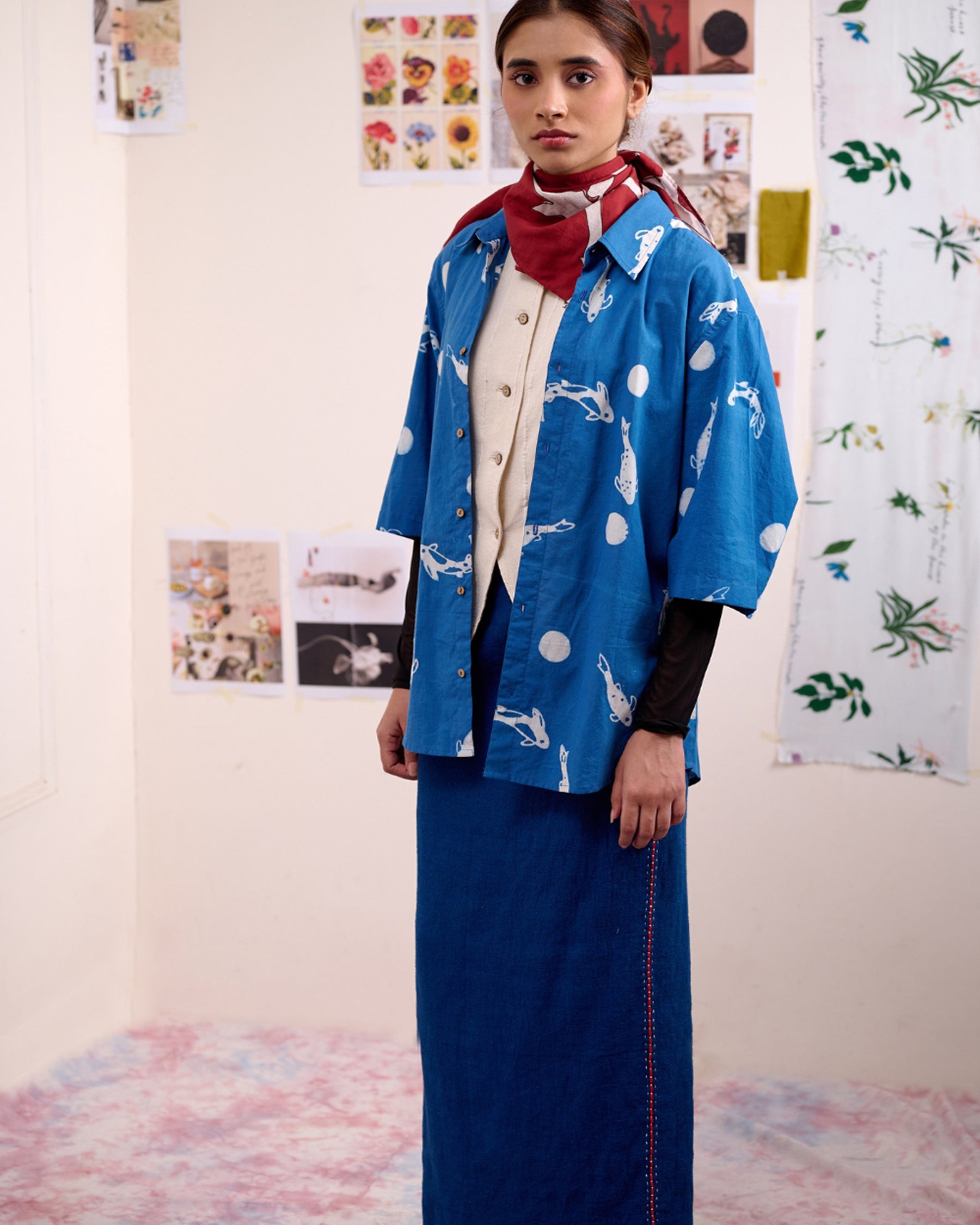 Abby Embroidered Skirt BOTTOMS Doodlage