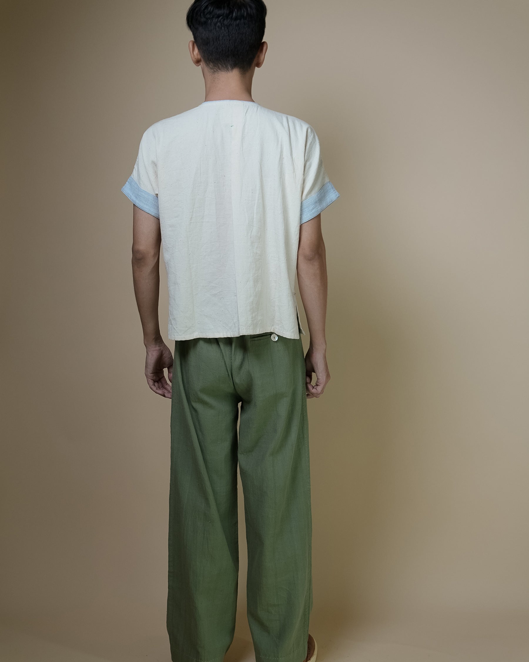 Meadows Unisex Yoke Detail Shirt TOPS IKKIVI