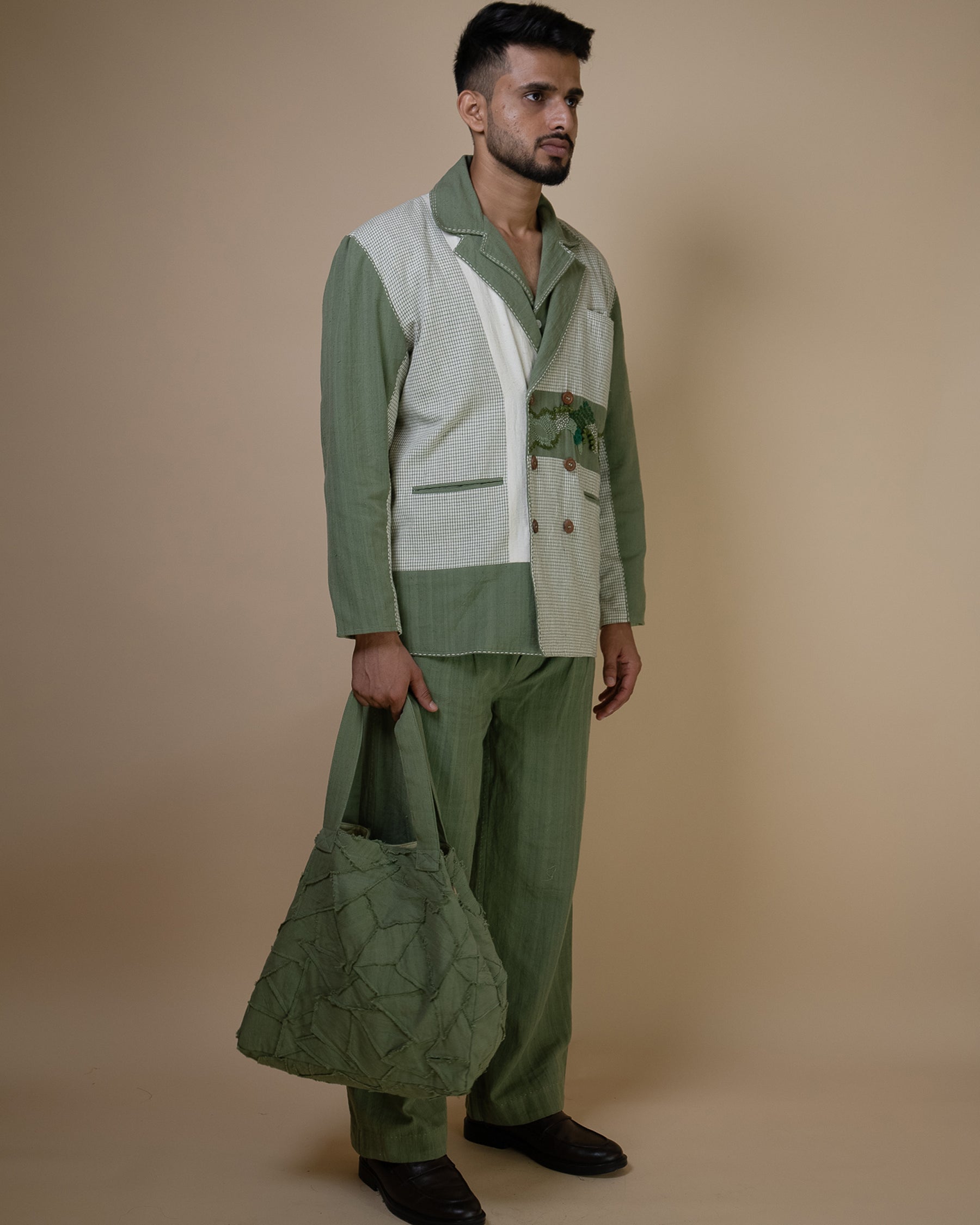 Meadows Unisex Double Breasted Blazer JACKETS IKKIVI