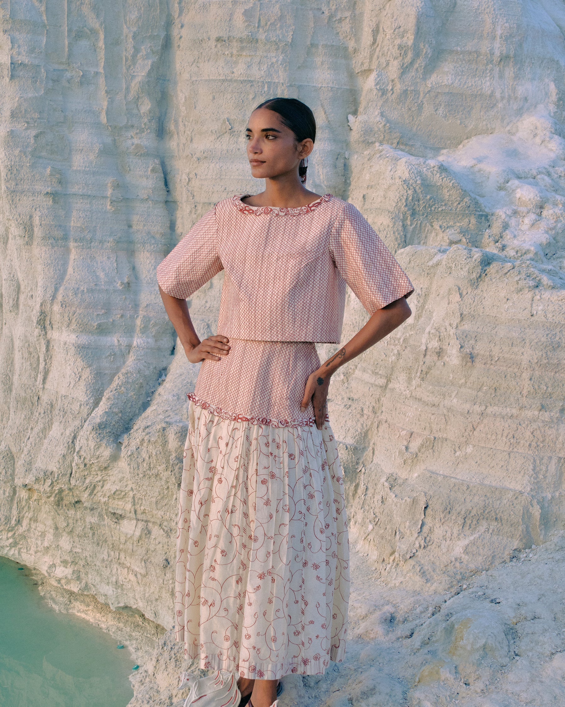 Su Pan Quilted Top TOPS Ahmev