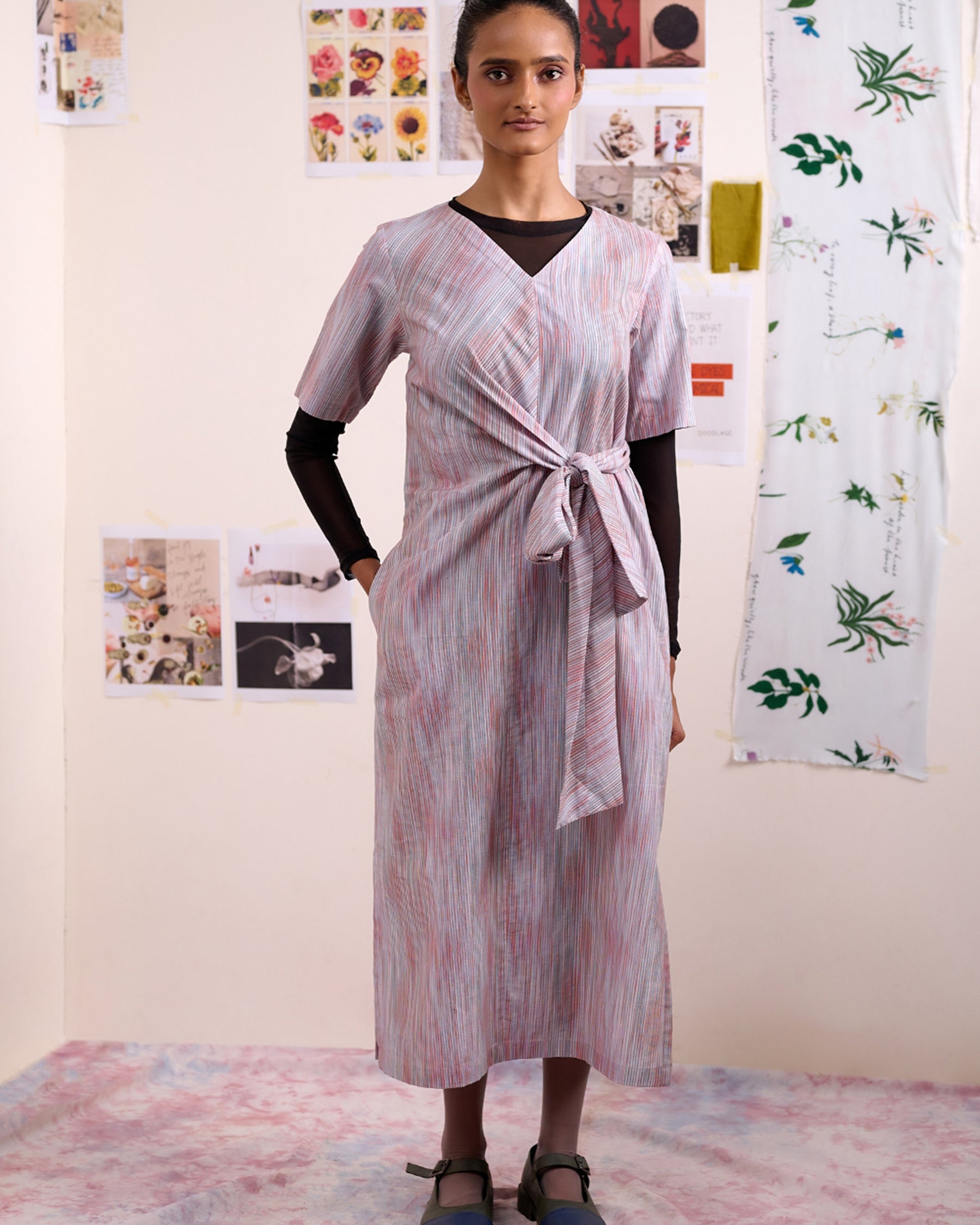 Eden Striped Dress DRESSES Doodlage