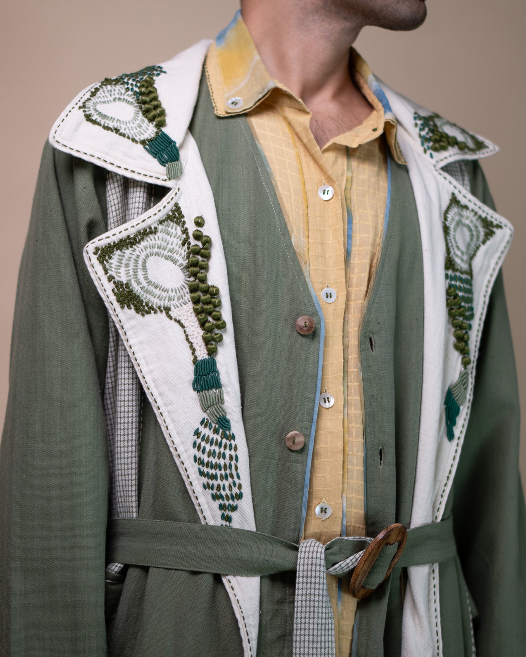 Meadows Unisex Colour Blocked Trench JACKETS IKKIVI