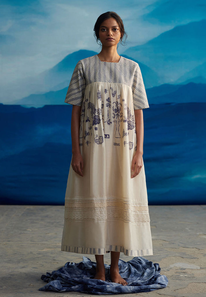 Erica Quilted Yoke Dress DRESSES Ahmev