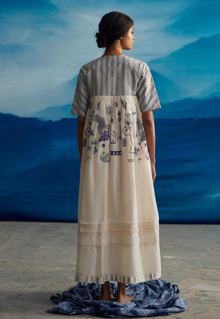 Erica Quilted Yoke Dress DRESSES Ahmev