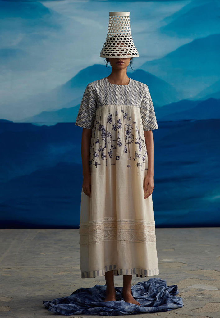 Erica Quilted Yoke Dress DRESSES Ahmev